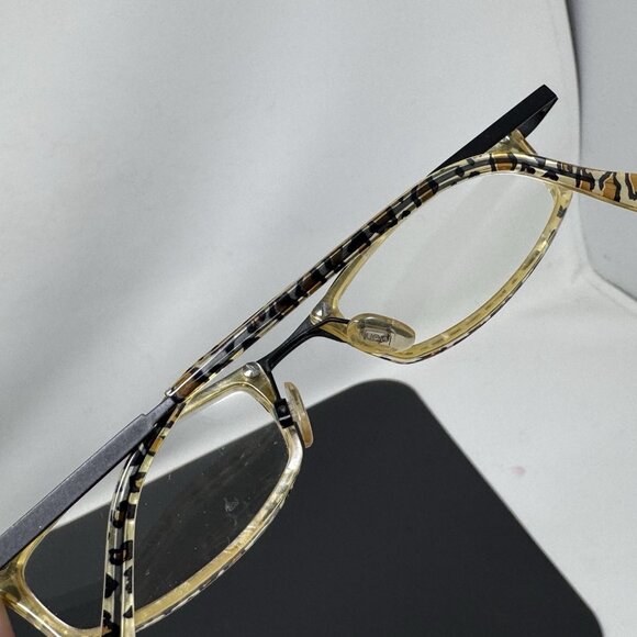 Jean Lafont Eyeglasses Rococo 017 black Leopard Signature Print  50 [] 20-140 - Picture 16 of 16